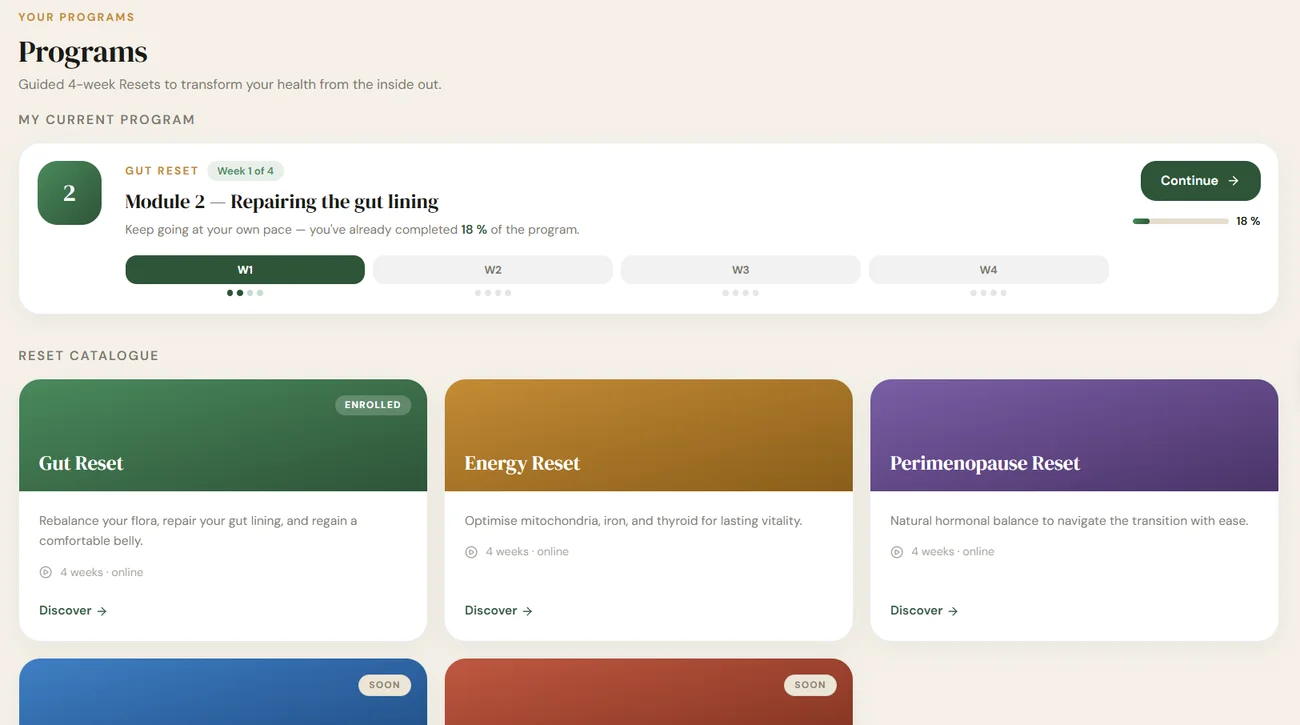 The FunctionAlps members dashboard